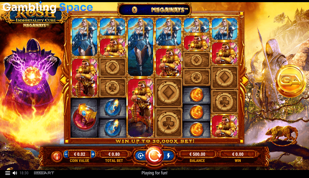 Rosh Immortality Cube Megaways – Screenshot 2