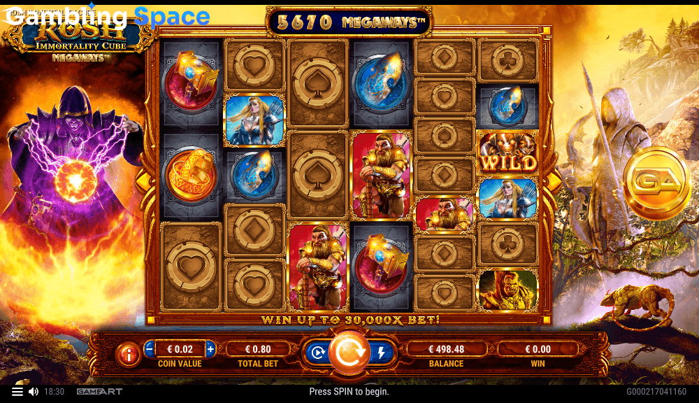 Rosh Immortality Cube Megaways – Screenshot 4