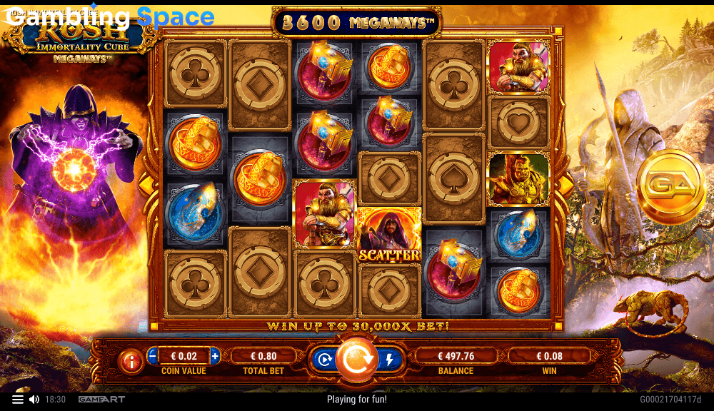 Rosh Immortality Cube Megaways – Screenshot 6