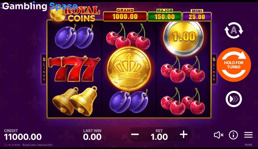 Royal Coins: Hold and Win – Screenshot 2