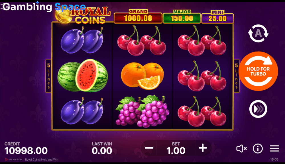 Royal Coins: Hold and Win – Screenshot 4