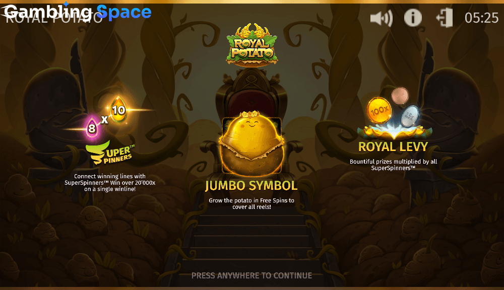 Royal Potato – Screenshot 1