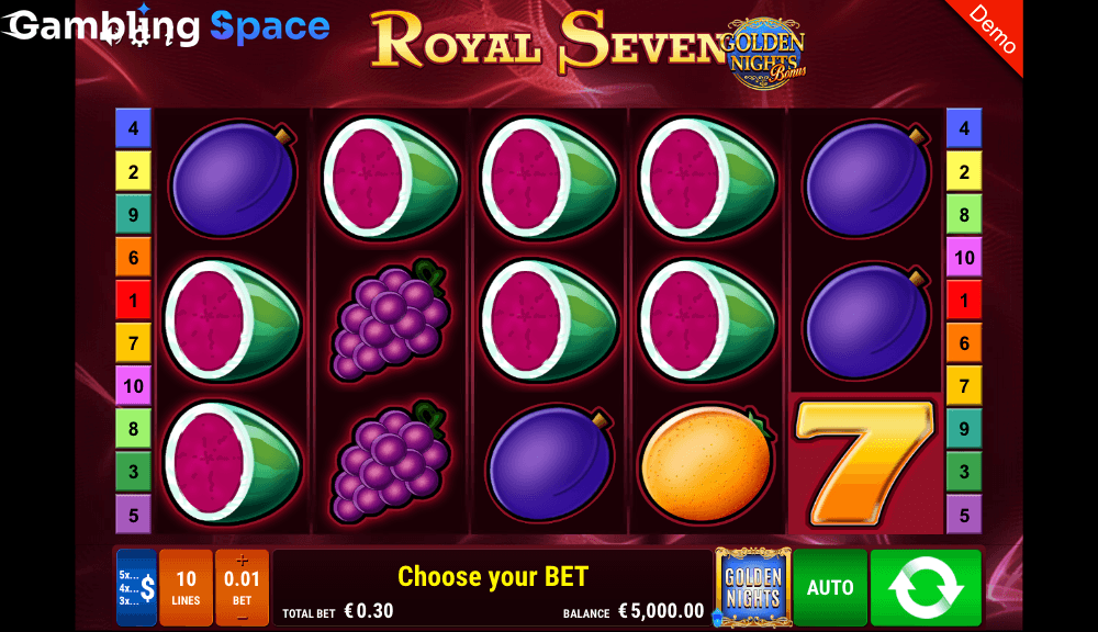 Royal Seven Golden Nights Bonus – Screenshot 2