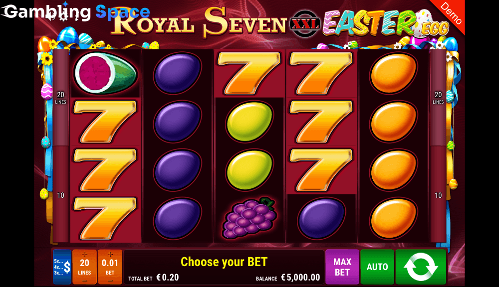 Royal Seven XXL Easter Egg – Screenshot 1