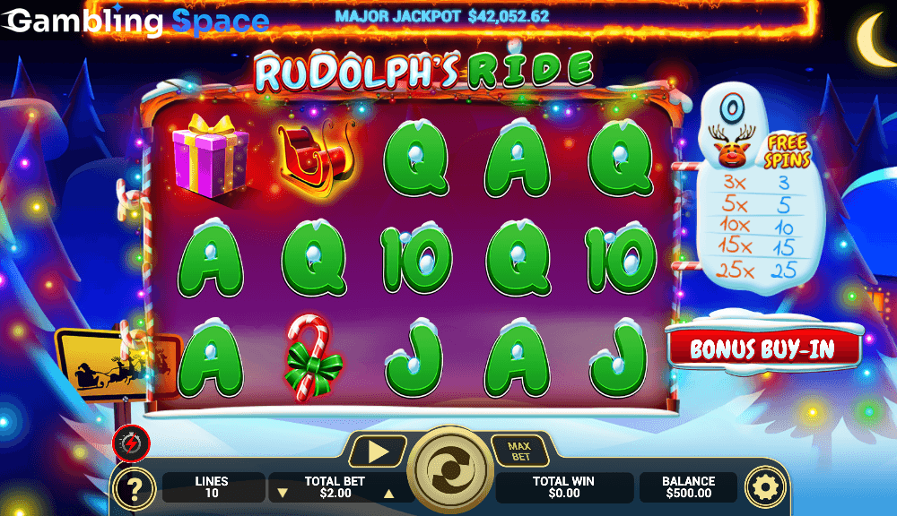 Rudolph's Ride – Screenshot 1