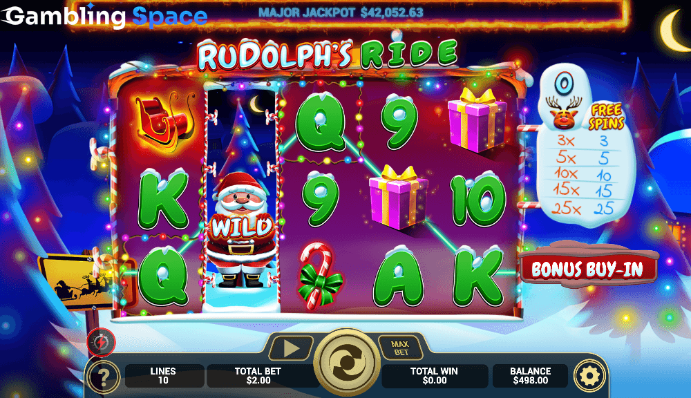 Rudolph's Ride – Screenshot 2