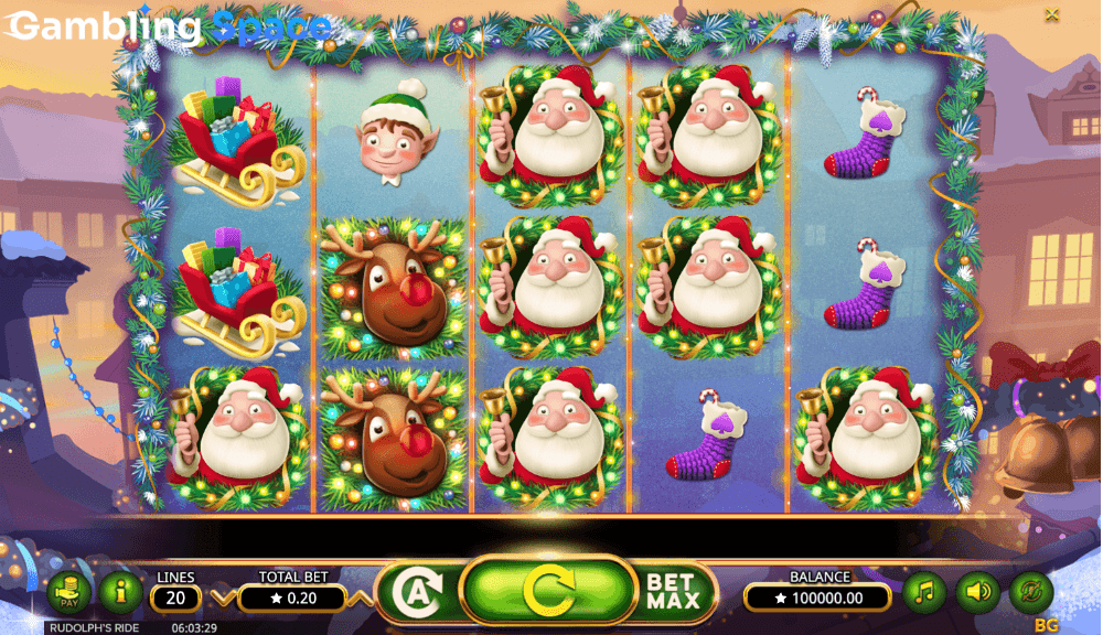Rudolphs Ride – Screenshot 1