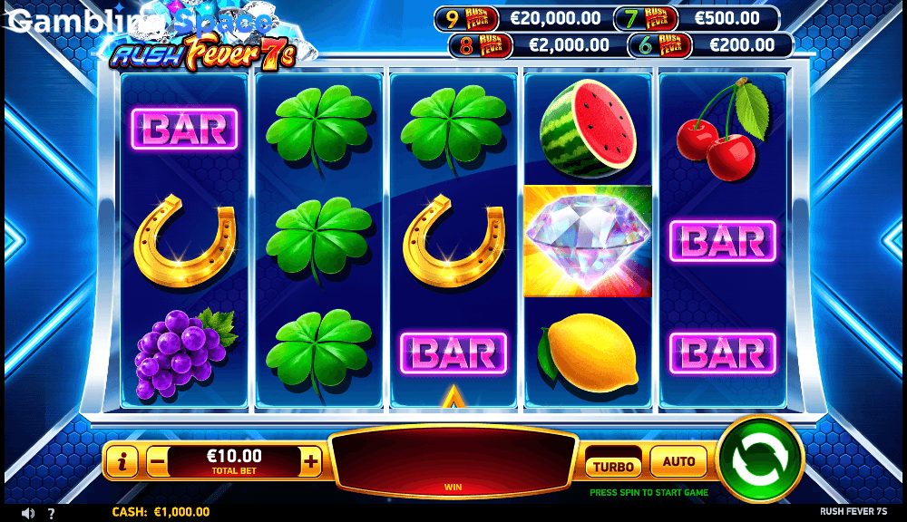 Rush Fever 7s – Screenshot 2