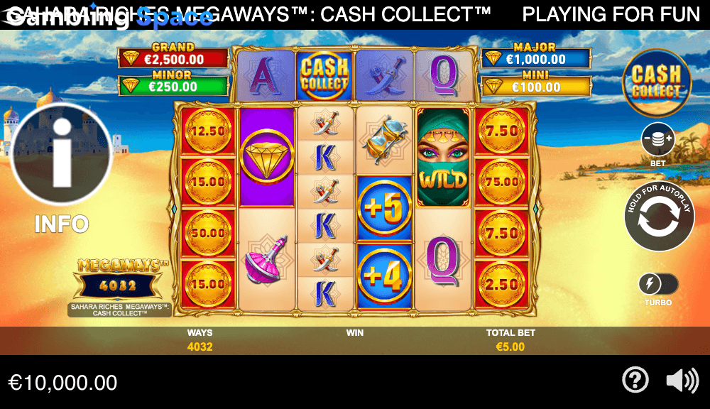 Sahara Riches Megaways Cash Collect – Screenshot 3