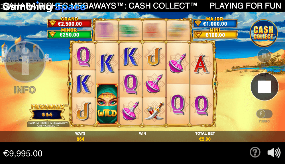 Sahara Riches Megaways Cash Collect – Screenshot 4