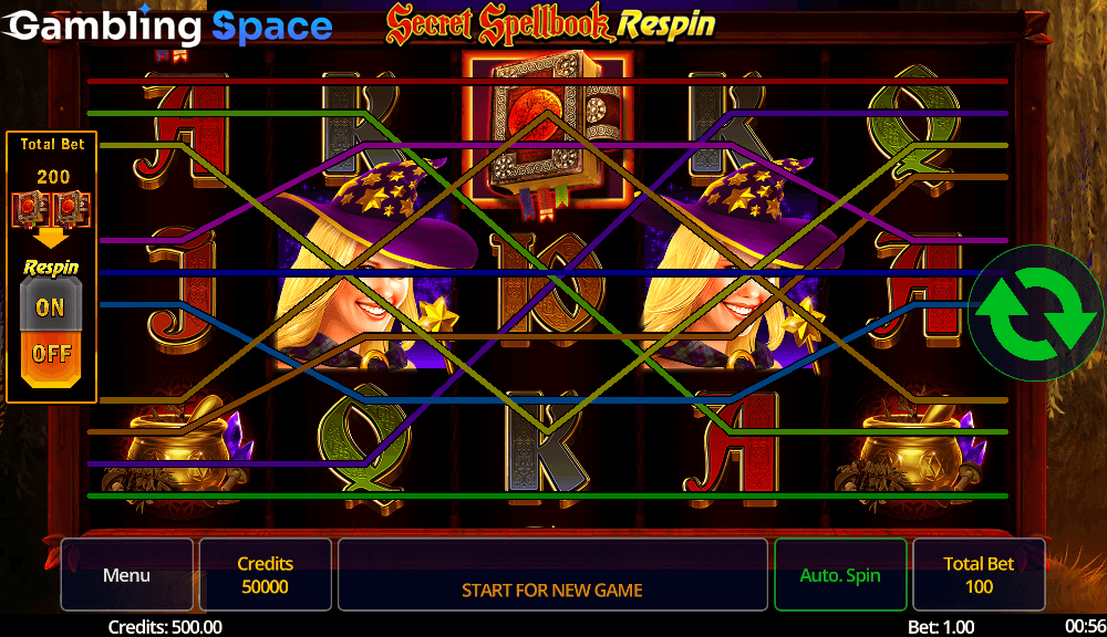 Secret Spellbook Re-Spin – Screenshot 2