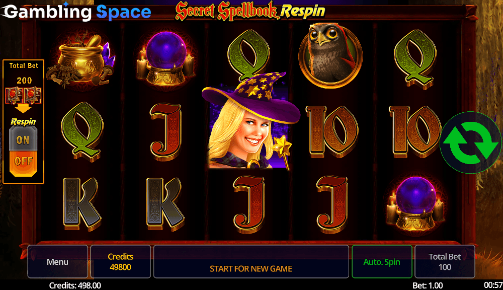 Secret Spellbook Re-Spin – Screenshot 4