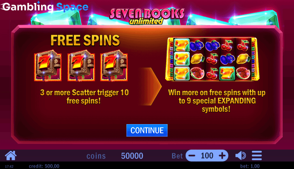 Seven Books Unlimited – Screenshot 1
