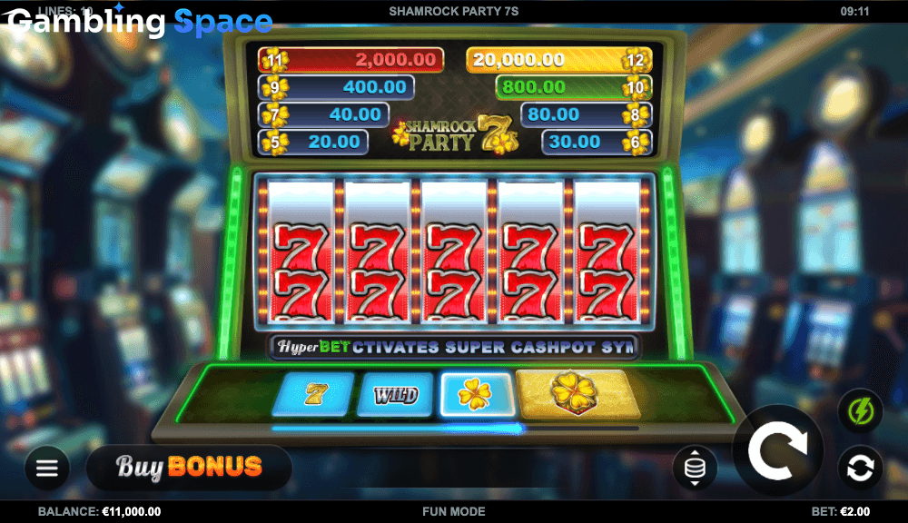 Shamrock Party 7s – Screenshot 1