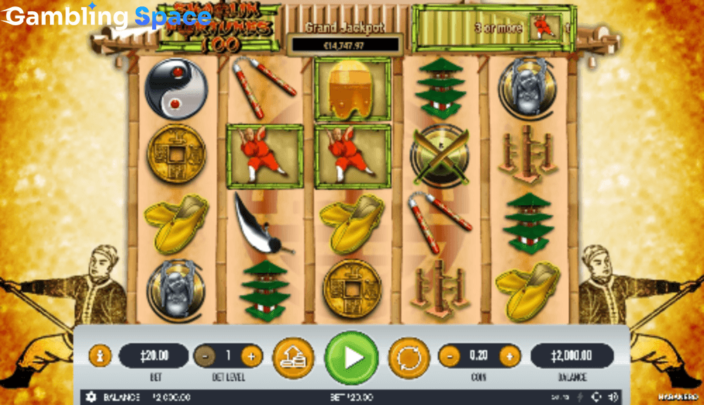 Shaolin Fortunes 100 – Screenshot 1
