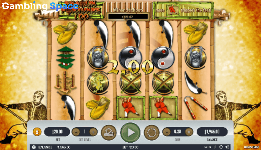 Shaolin Fortunes 100 – Screenshot 4