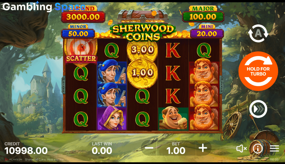 Sherwood Coins: Hold and Win – Screenshot 4