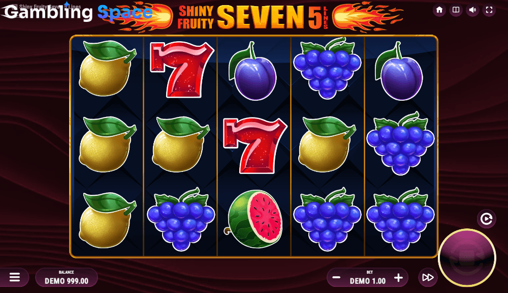 Shiny Fruity Seven 5 Lines – Screenshot 2