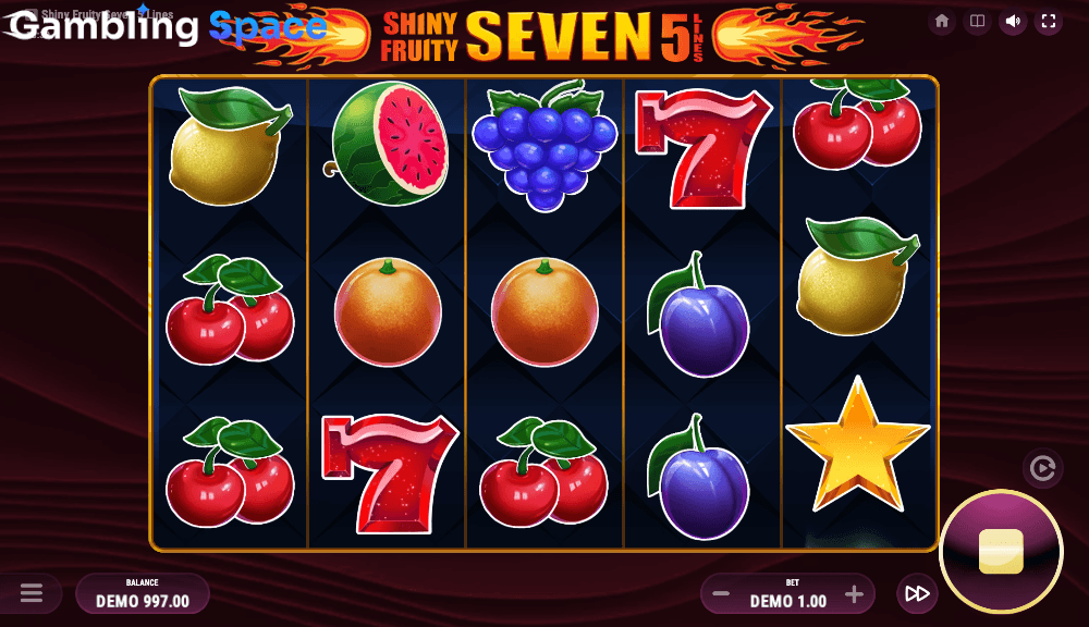 Shiny Fruity Seven 5 Lines – Screenshot 4