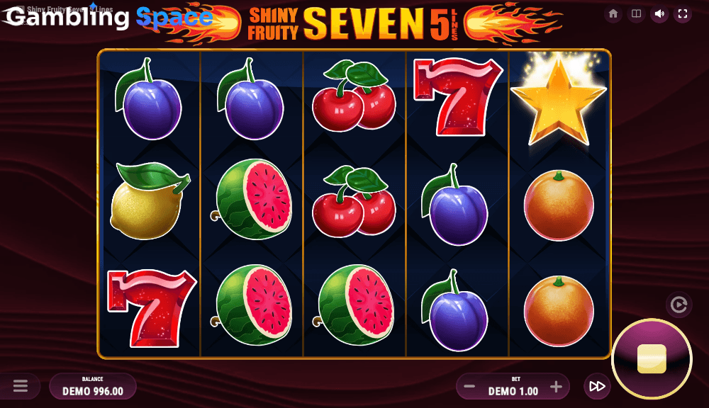 Shiny Fruity Seven 5 Lines – Screenshot 5