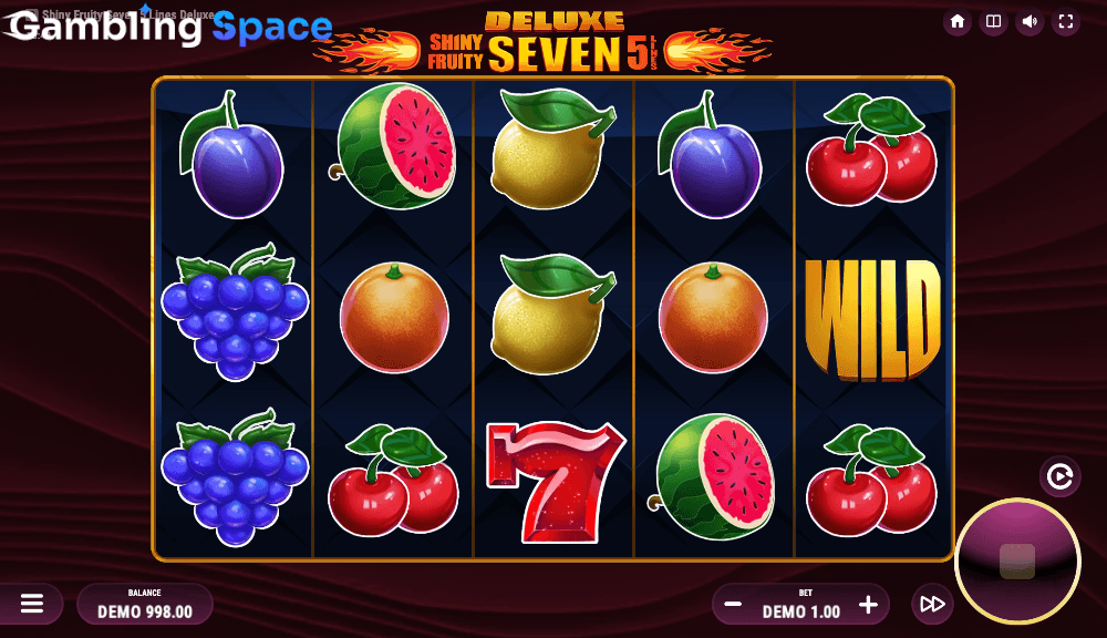 Shiny Fruity Seven 5 Lines Deluxe – Screenshot 3