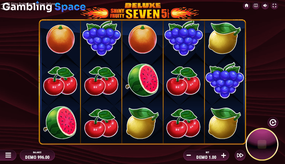 Shiny Fruity Seven 5 Lines Deluxe – Screenshot 5
