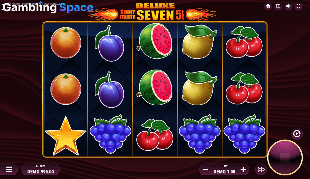 Shiny Fruity Seven 5 Lines Deluxe – Screenshot 6