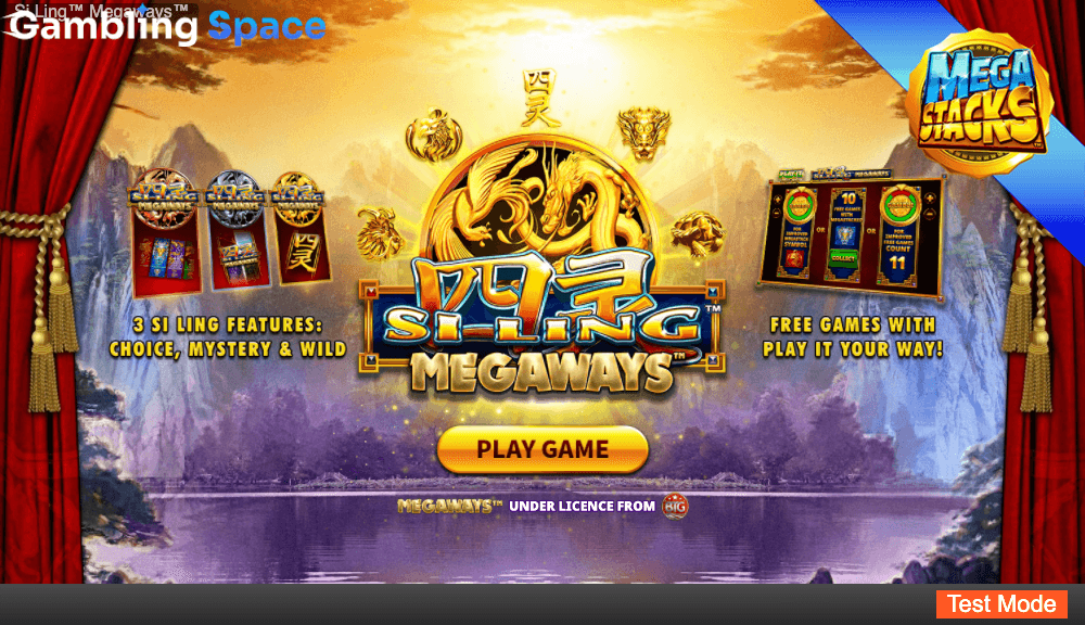 Si Ling Megaways – Screenshot 1