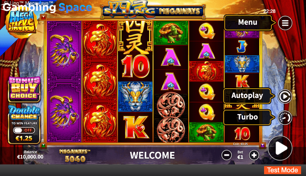 Si Ling Megaways – Screenshot 2