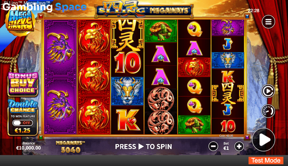 Si Ling Megaways – Screenshot 3