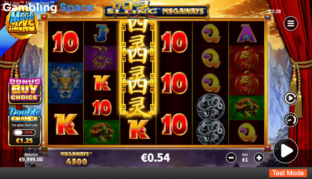 Si Ling Megaways – Screenshot 4