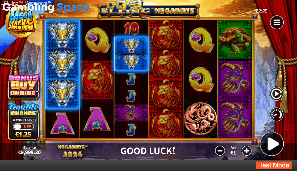Si Ling Megaways – Screenshot 5