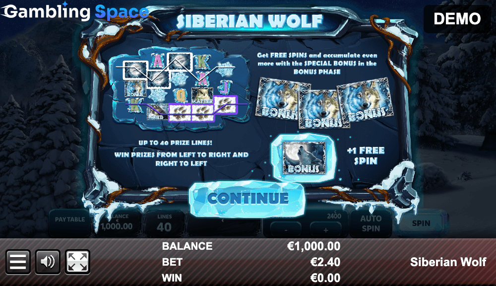 Siberian Wolf – Screenshot 1