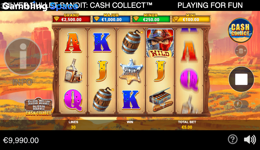 Silver Bullet Bandit Cash Collect – Screenshot 5
