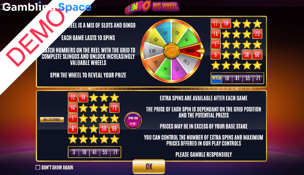 Slingo Big Wheel – Screenshot 1