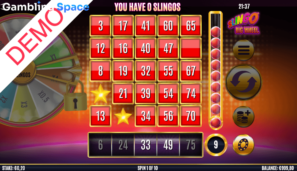 Slingo Big Wheel – Screenshot 3