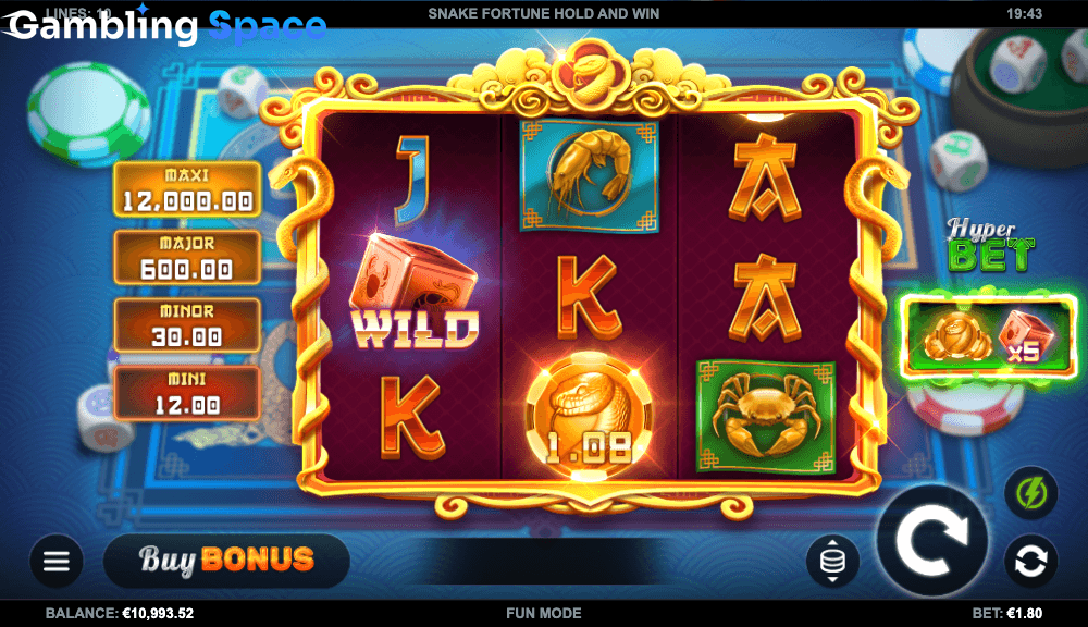 Snake Fortune Hold and Win – Screenshot 6