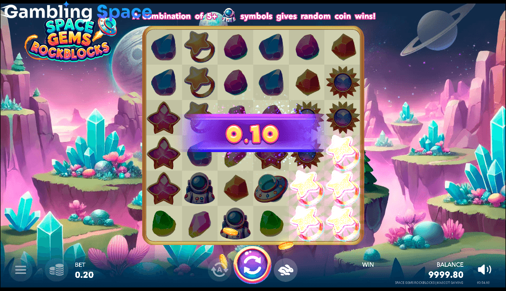 Space Gems Rockblocks – Screenshot 2