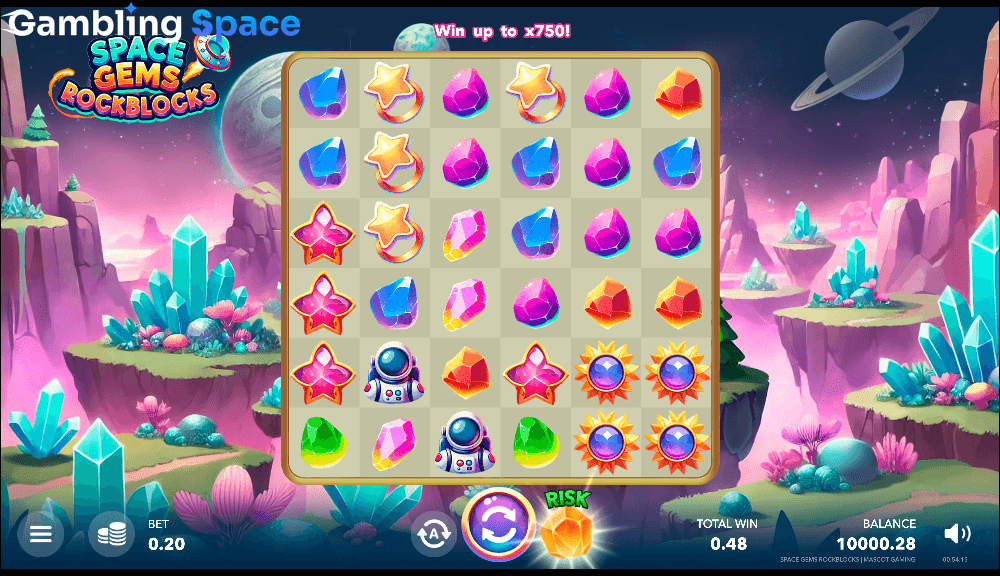 Space Gems Rockblocks – Screenshot 4