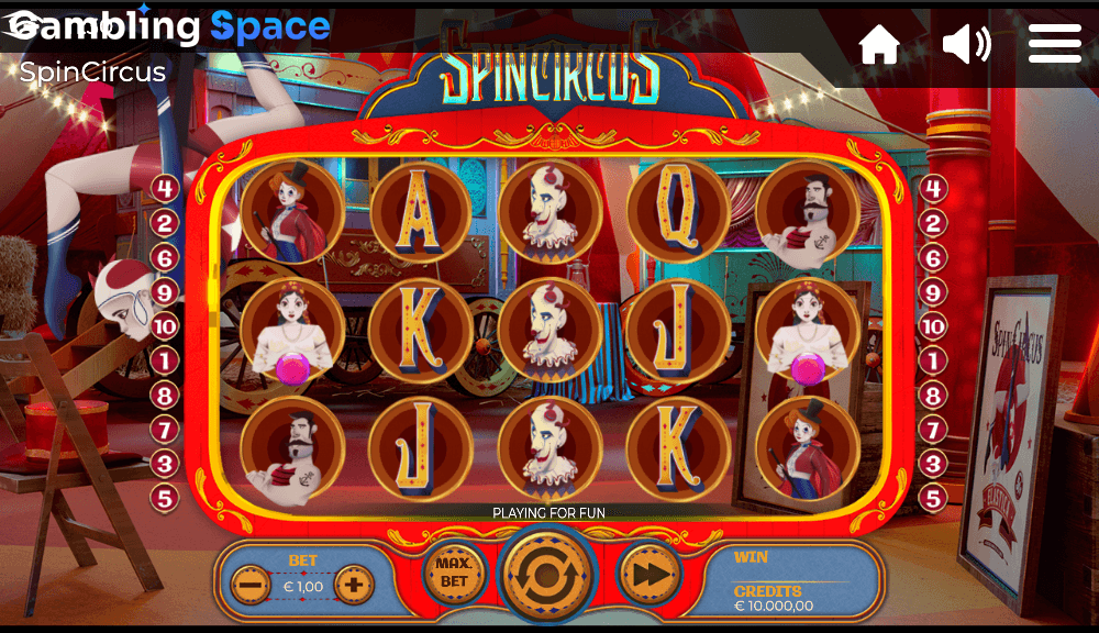 Spin Circus – Screenshot 1