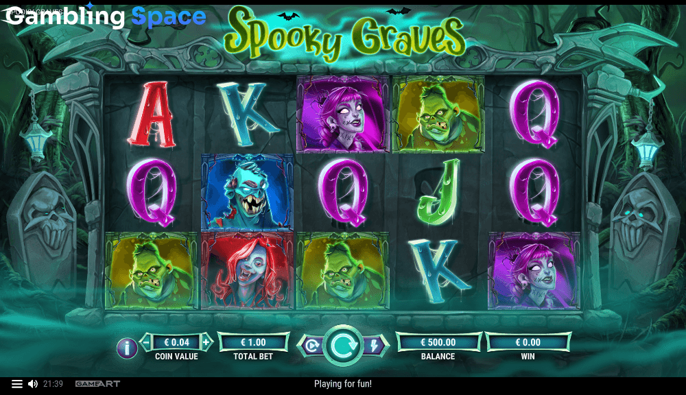 Spooky Graves – Screenshot 2