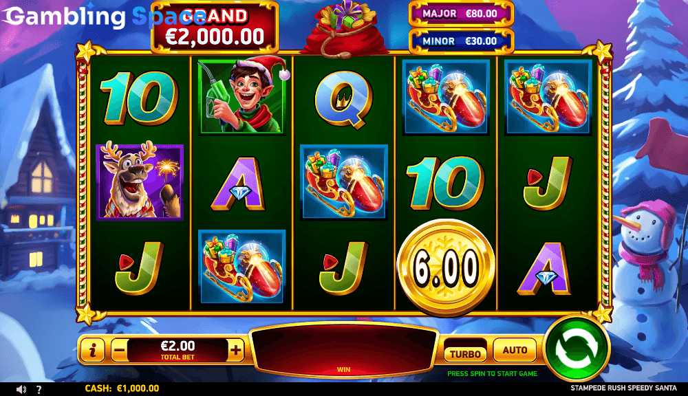 Stampede Rush Speedy Santa – Screenshot 2