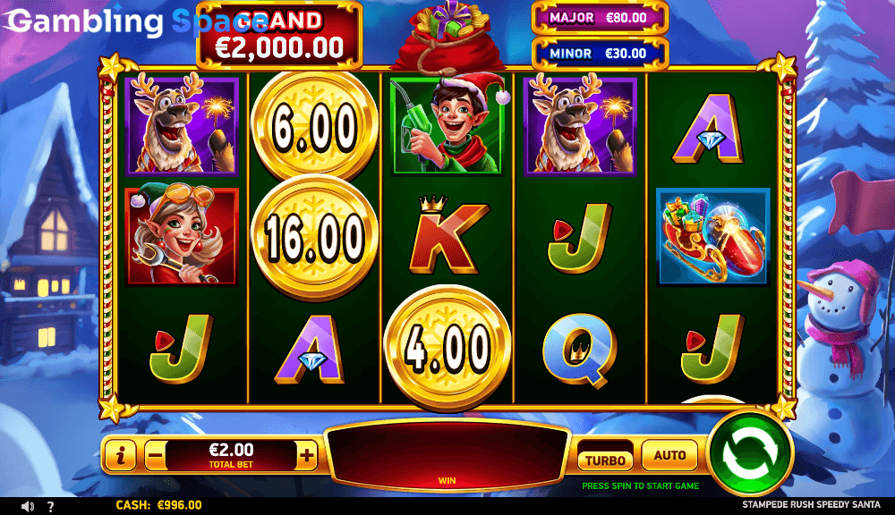 Stampede Rush Speedy Santa – Screenshot 4
