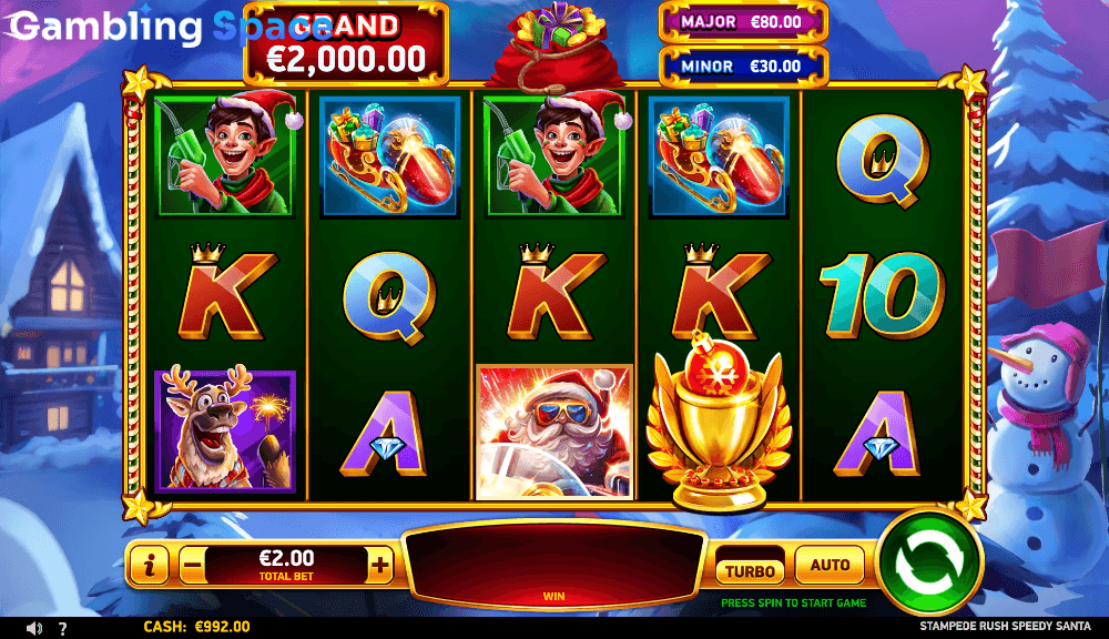 Stampede Rush Speedy Santa – Screenshot 6