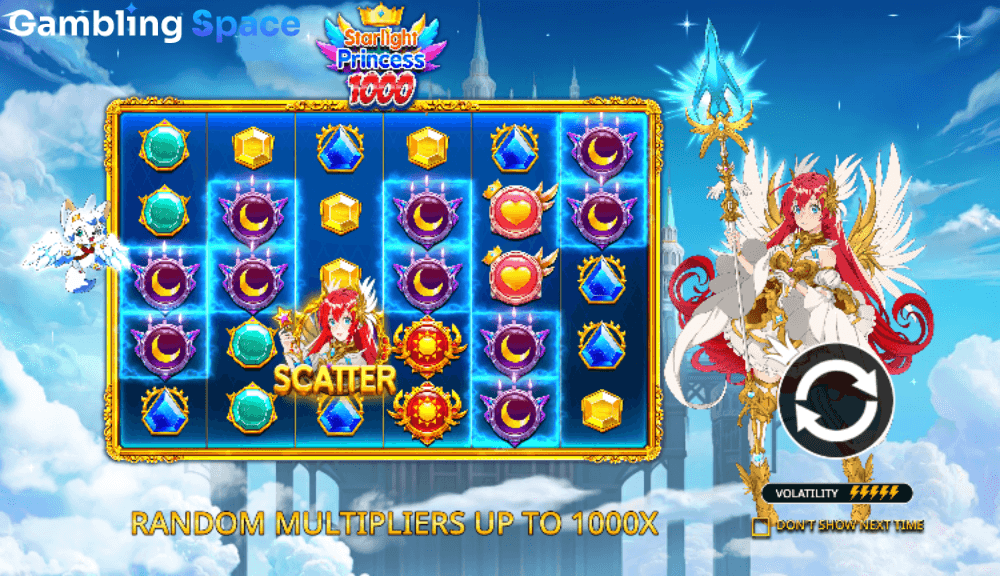 Starlight Princess 1000 – Screenshot 1