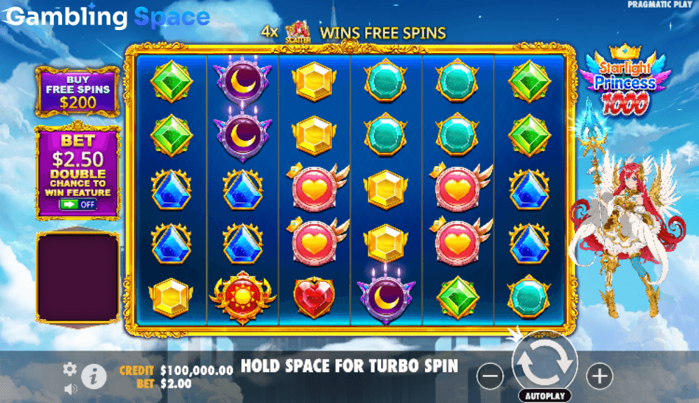 Starlight Princess 1000 – Screenshot 2