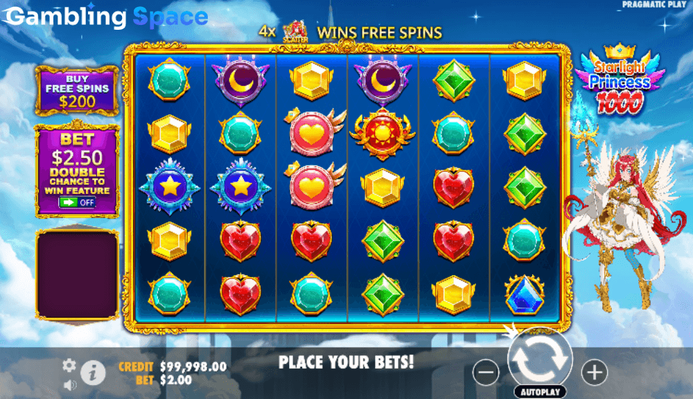 Starlight Princess 1000 – Screenshot 3