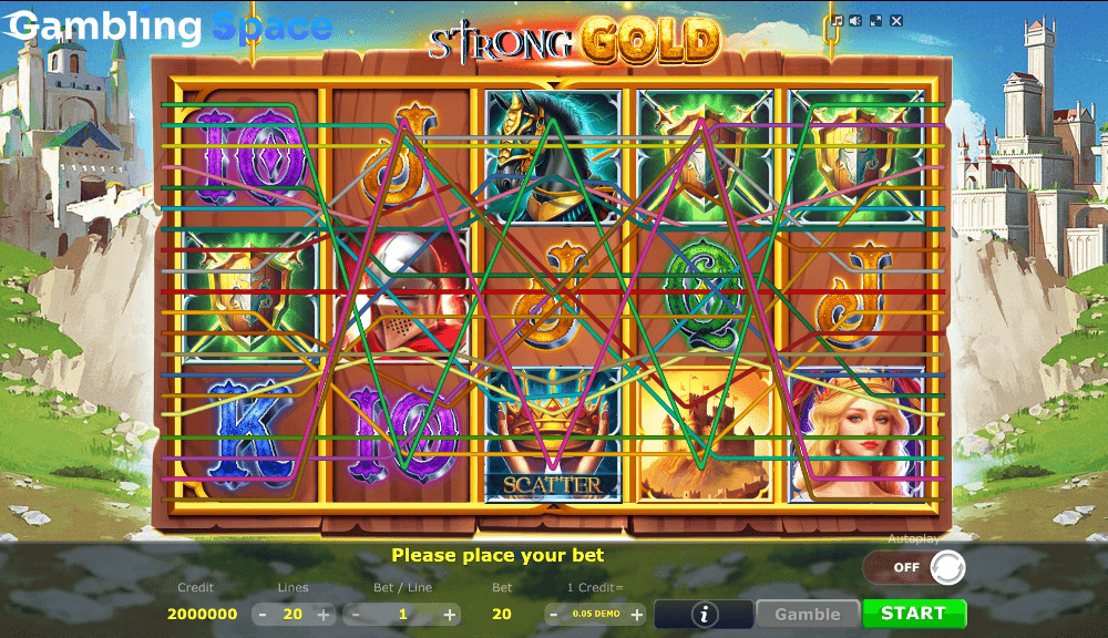 Strong Gold – Screenshot 1