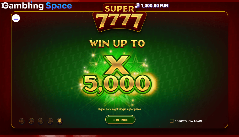 Super 7777 Christmas – Screenshot 1