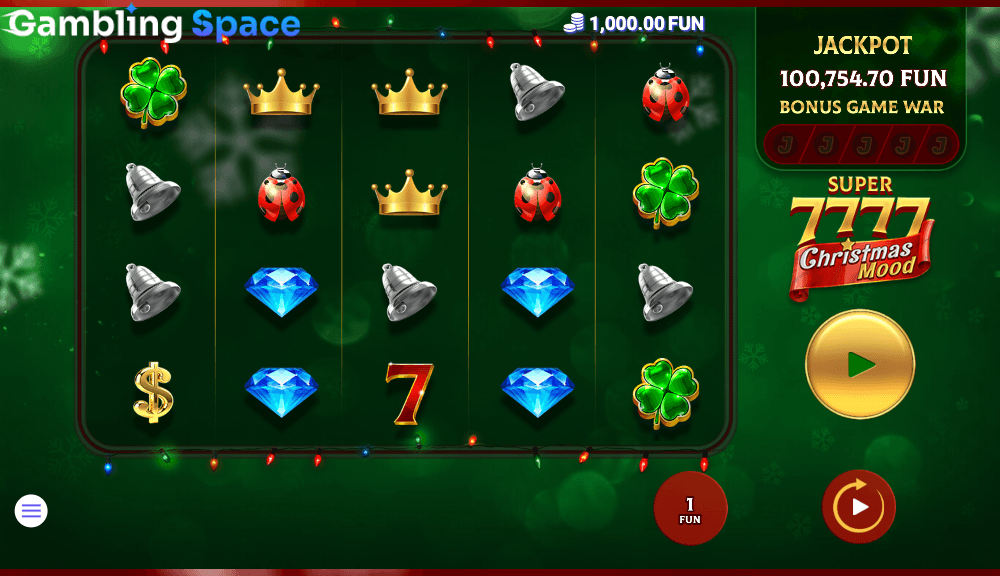 Super 7777 Christmas – Screenshot 2